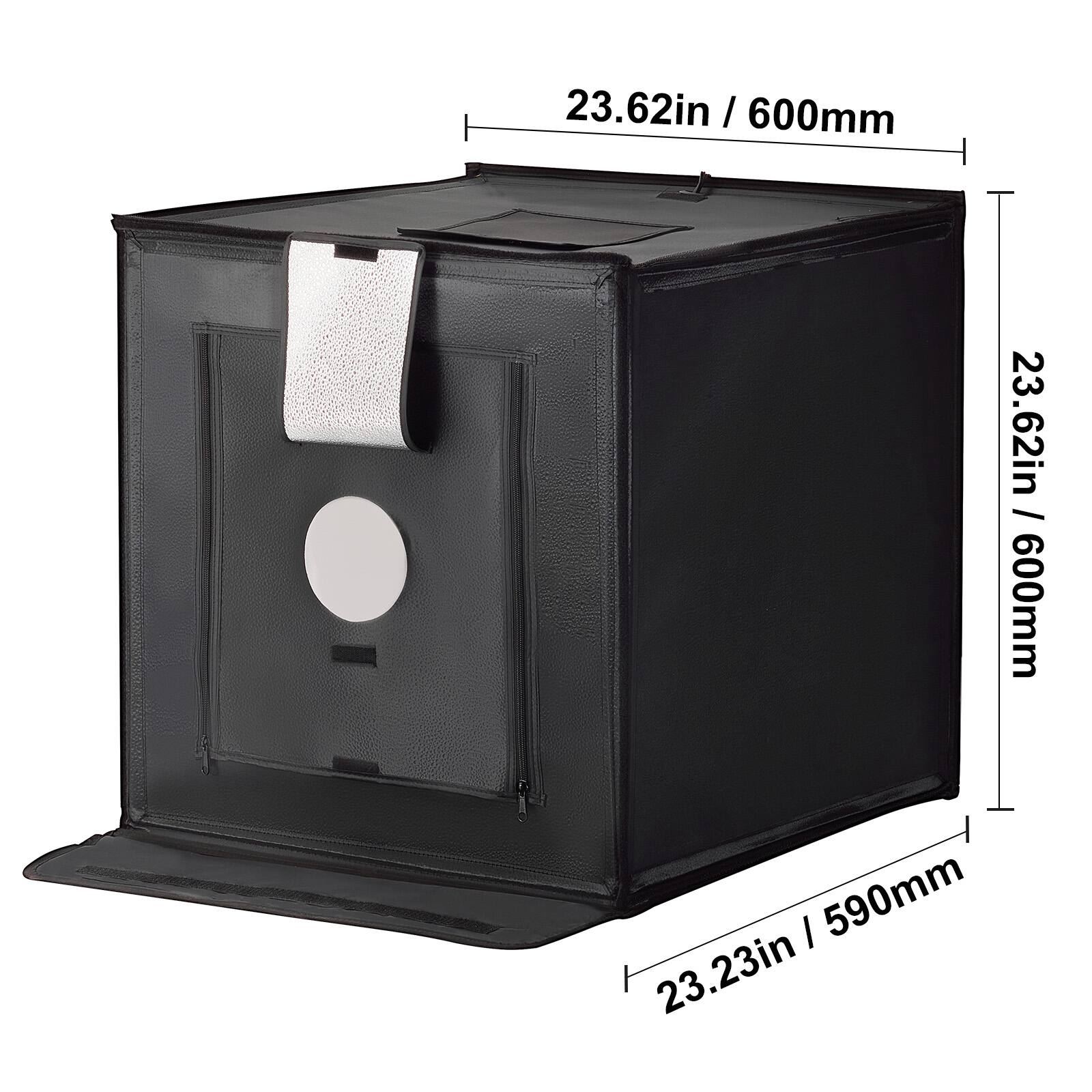 23.62in / 600mm  
23.62in / 600mm  
23.23in / 590mm