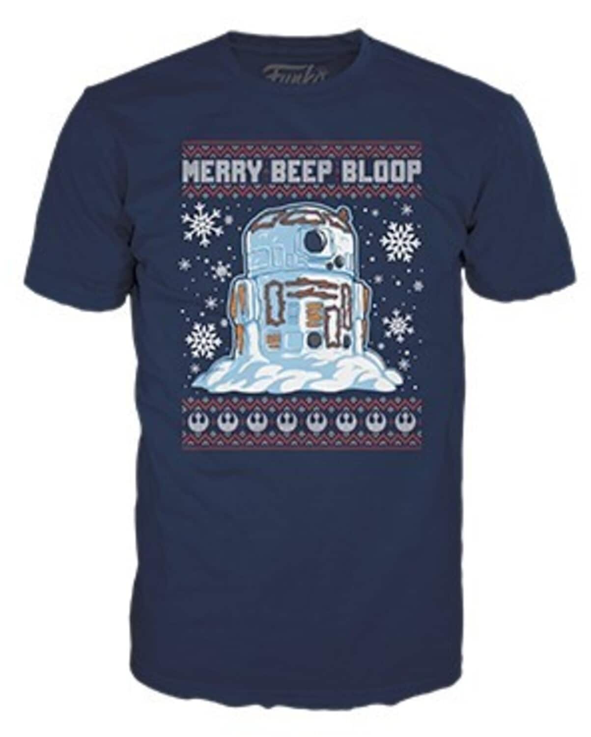 Photos - Action Figures / Transformers Funko  BOXED TEE: Star Wars Holiday- R2D2 Snowman - S - COLLECTIBLES - Multicolor 889698669726 