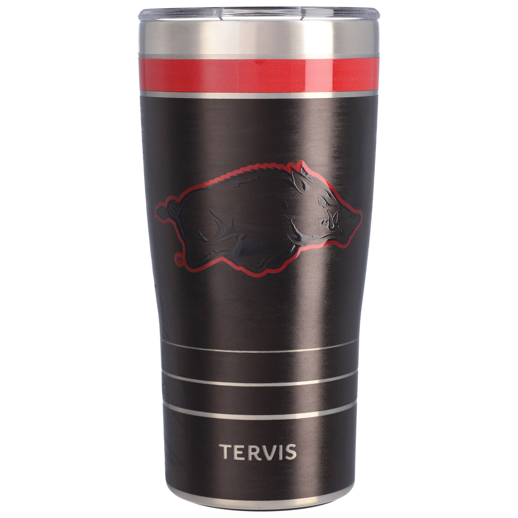 Front. Tervis - Arkansas Razorbacks 20oz. Night Game Tumbler - Multicolor.
