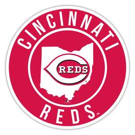 Fan Creations - Cincinnati Reds 15" State Circle Sign - Multicolor