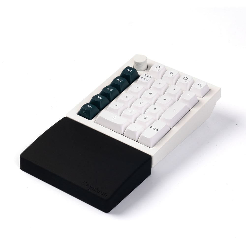 Keychron - Silicone Palm Rest for Q0 Max, Q0 Plus and Numpad Keyboards - Black