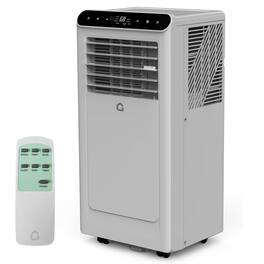 TROPOW - Portable Air Conditioner, 8000 BTU, Quiet Operation, Sleep Mode for 350 Sq.Ft - Gray