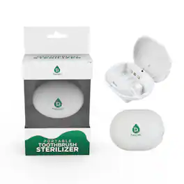 Pursonic - Portable Toothbrush Sterilizer – Your Hygiene Companion on the Go - White