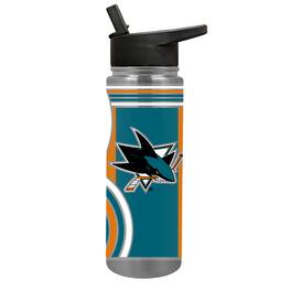 Great American Products - San Jose Sharks 24oz. Cool Vibes Jr. Thirst Hydration Water Bottle - Multicolor