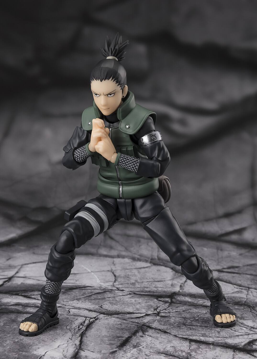 Alt View 2. Bandai - Tamashii Nations - Naruto: Shippuden - S.H.Figuarts - Shikamaru Nara (Brilliant Strategist) Action - Collectibles - Multicolor.