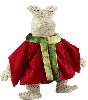 Front. Toy Vault - Farscape Dominar Rygel XVI 12 Inch Plush - Red.