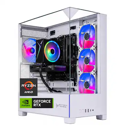 RYZEN
AMD
GEFORCE NVIDIA RTX
SKYTECH GAMING