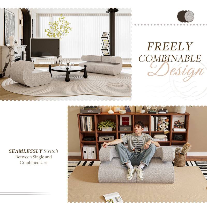 FREELY COMBINABLE Design

SEAMLESSLY Switch Between Single and Combined Use