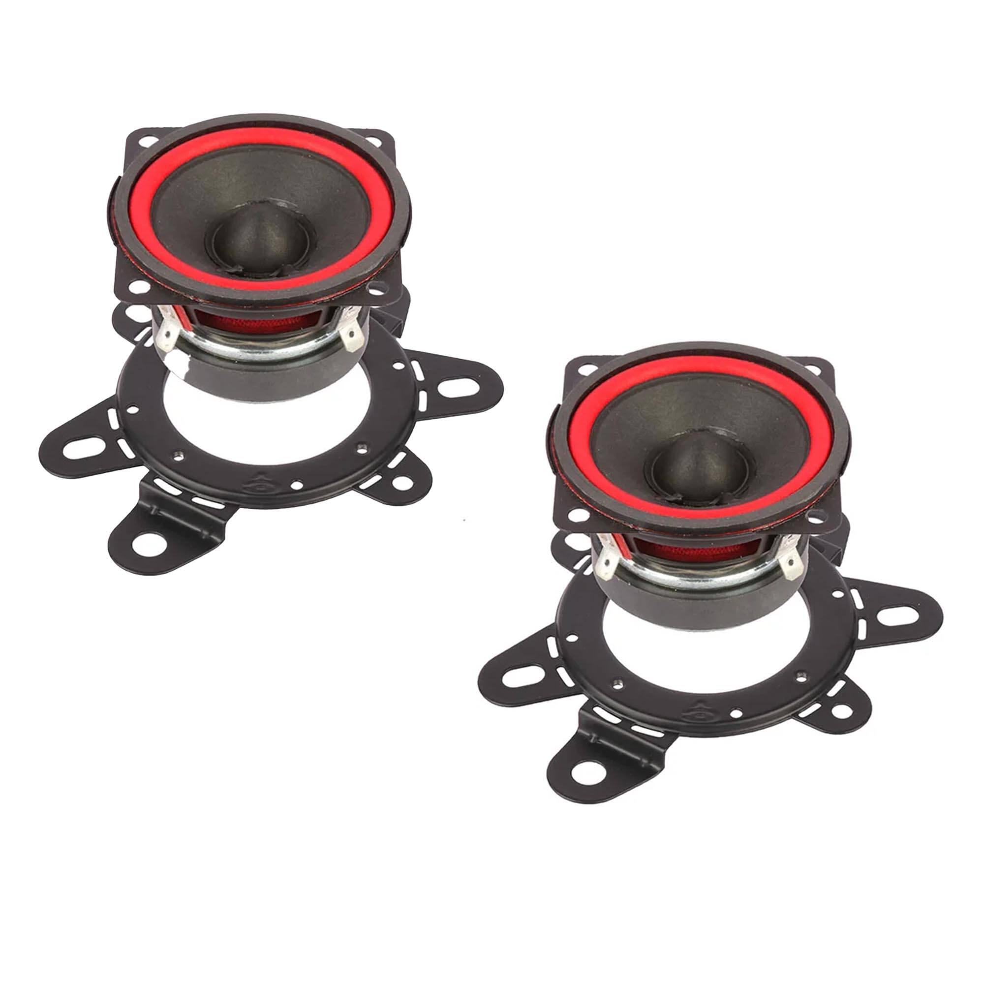 Front. Cerwin Vega - Cerwin-Vega V25 - 2.5" Full Range Speakers 40Wrms/120Wmax - Black/Gray.