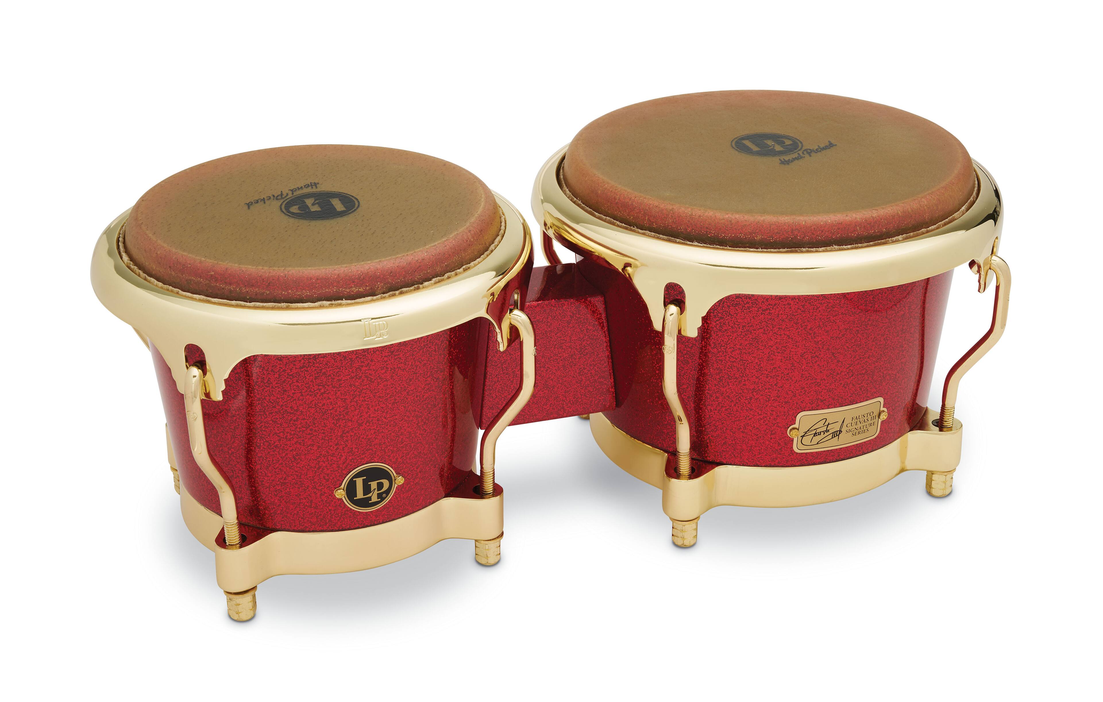 Latin Percussion - Fausto Cuevas 7-1/4" & 8-5/8" Bongos