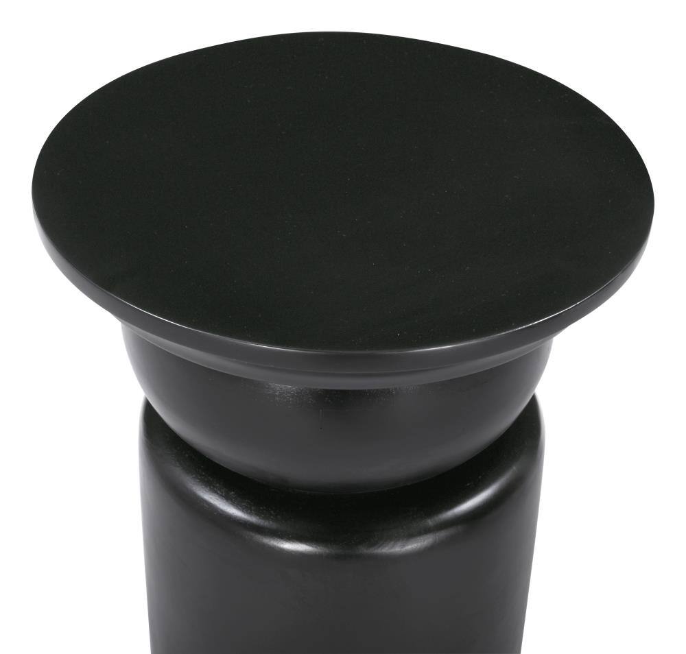 Alt View 1. Hivvago - Colombo Side Table Black - Black.