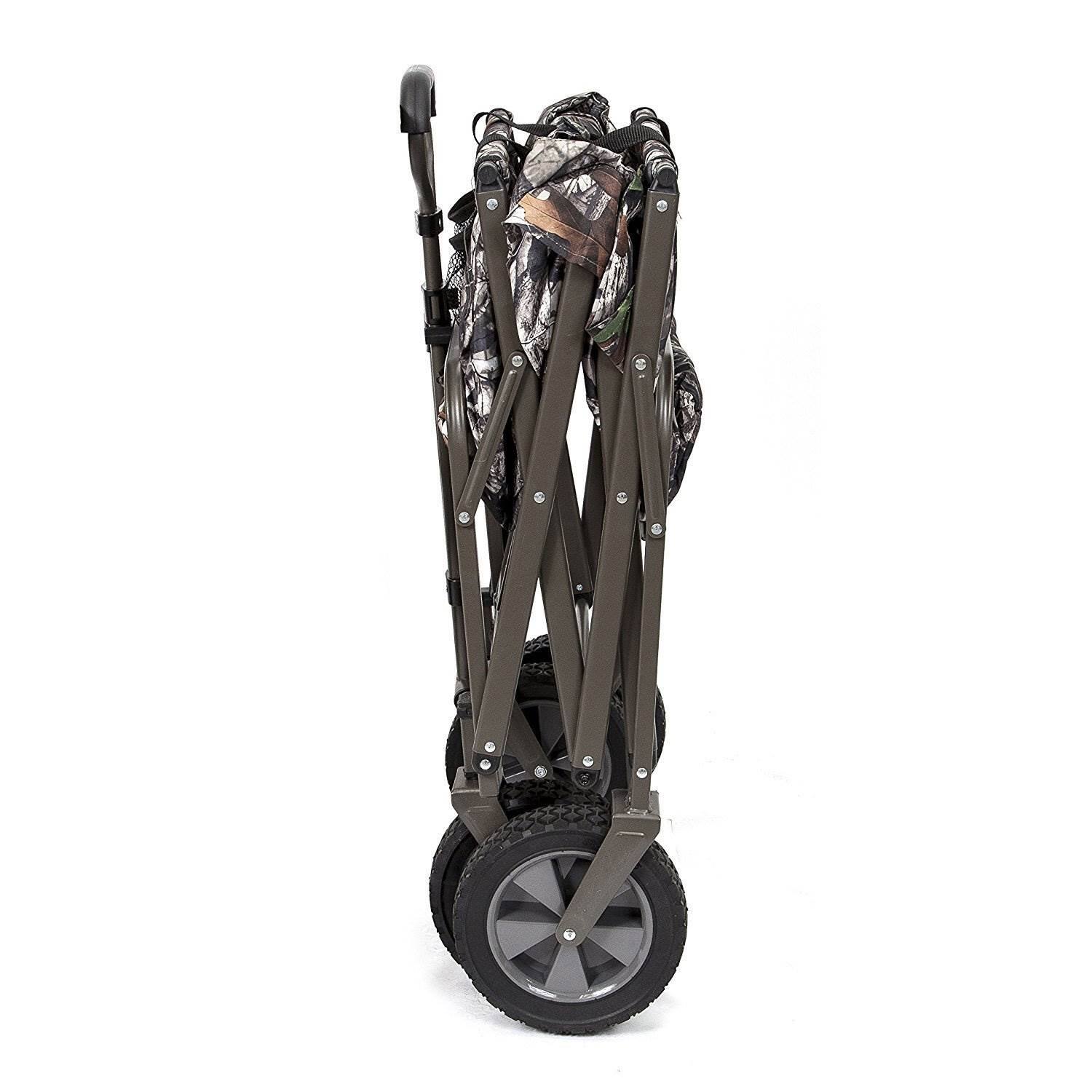Alt View 2. Mac Sports - Mac Sports Collapsible Folding Outdoor Utility Garden Camping Wagon Cart, Camo - Camouflage.