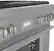 Alt View 14. Thermador - ProHarmony 5.0 Cu. Ft. Freestanding Gas Convection Range – Liquid Propane Convertible - Stainless steel.