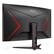 Alt View 11. AOC - C32G2E 31.5" VA WLED Curved FreeSync FHD Gaming Monitor (DisplayPort, VGA, HDMI) - Black and Red.