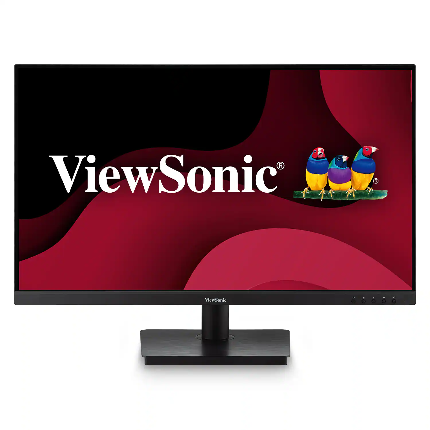 Front. ViewSonic - VA3209M 32" IPS LED FHD Monitor (HDMI, VGA) - Black.