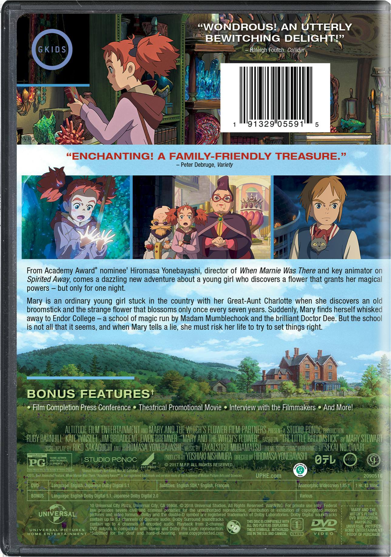 Angle. Mary and the Witch's Flower [DVD].