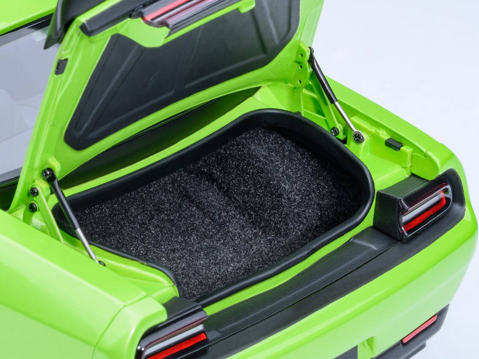 Alt View 6. Autoart - 2023 Dodge Challenger SRT Super Stock Sublime Green 1/18 Model Car by Autoart.