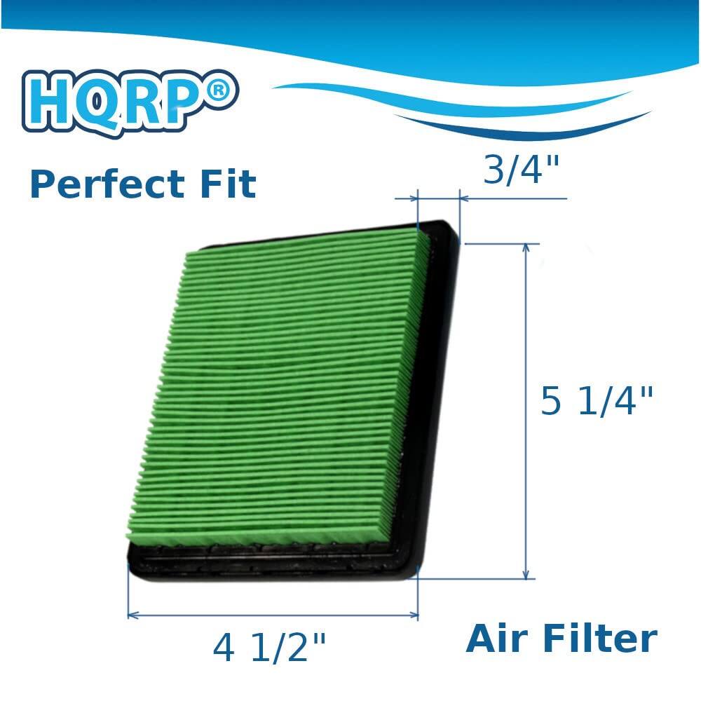 HQRP® Perfect Fit  
3/4" x 5 1/4" x 4 1/2" Air Filter