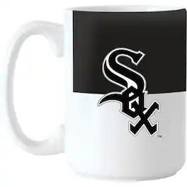 Logo Brands - Chicago White Sox 15oz. Colorblock Mug - Multicolor