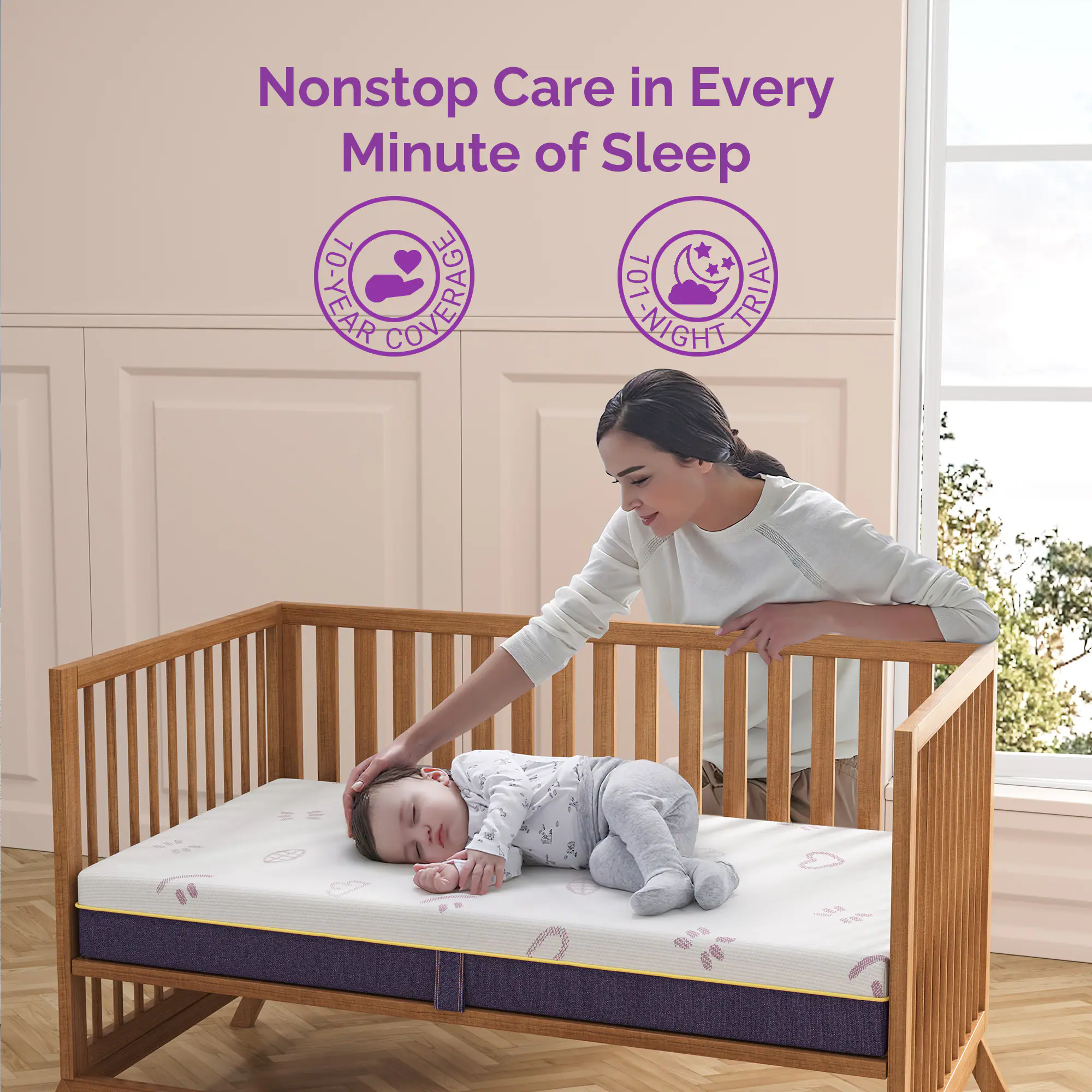 Nonstop Care in Every Minute of Sleep

1-YEAR COVERAGE
30-NIGHT TRIAL
