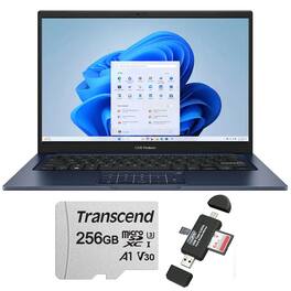 ASUS - Vivobook 14 14" Laptop - 12GB Memory, 256GB SSD + 256GB microSDXC Card - Blue
