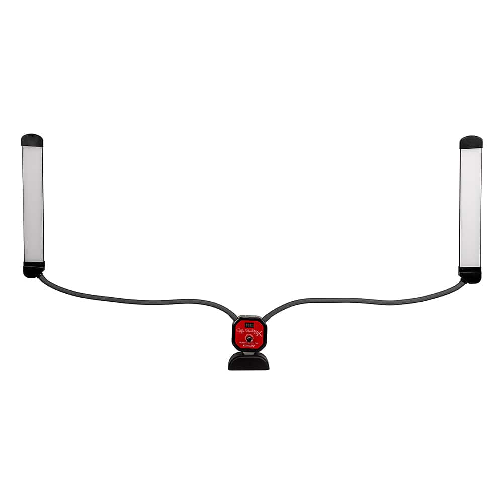 Fotodiox - Selfie Starlite Stix Tabletop Monitor - Bi-Color Dimmable Wand Lights f/ Gaming, Makeup, YouTube, Live Streaming