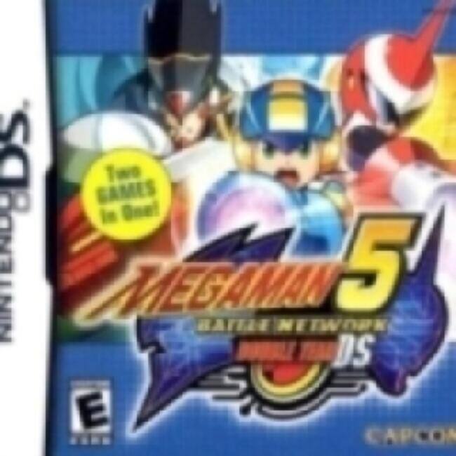 DS. Two Games in One! MEGAMAN BATTLE NETWORK 5 DS