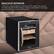 Angle. Whynter - 1.2 Cu. Ft. Cigar Cooler Humidor - Back.