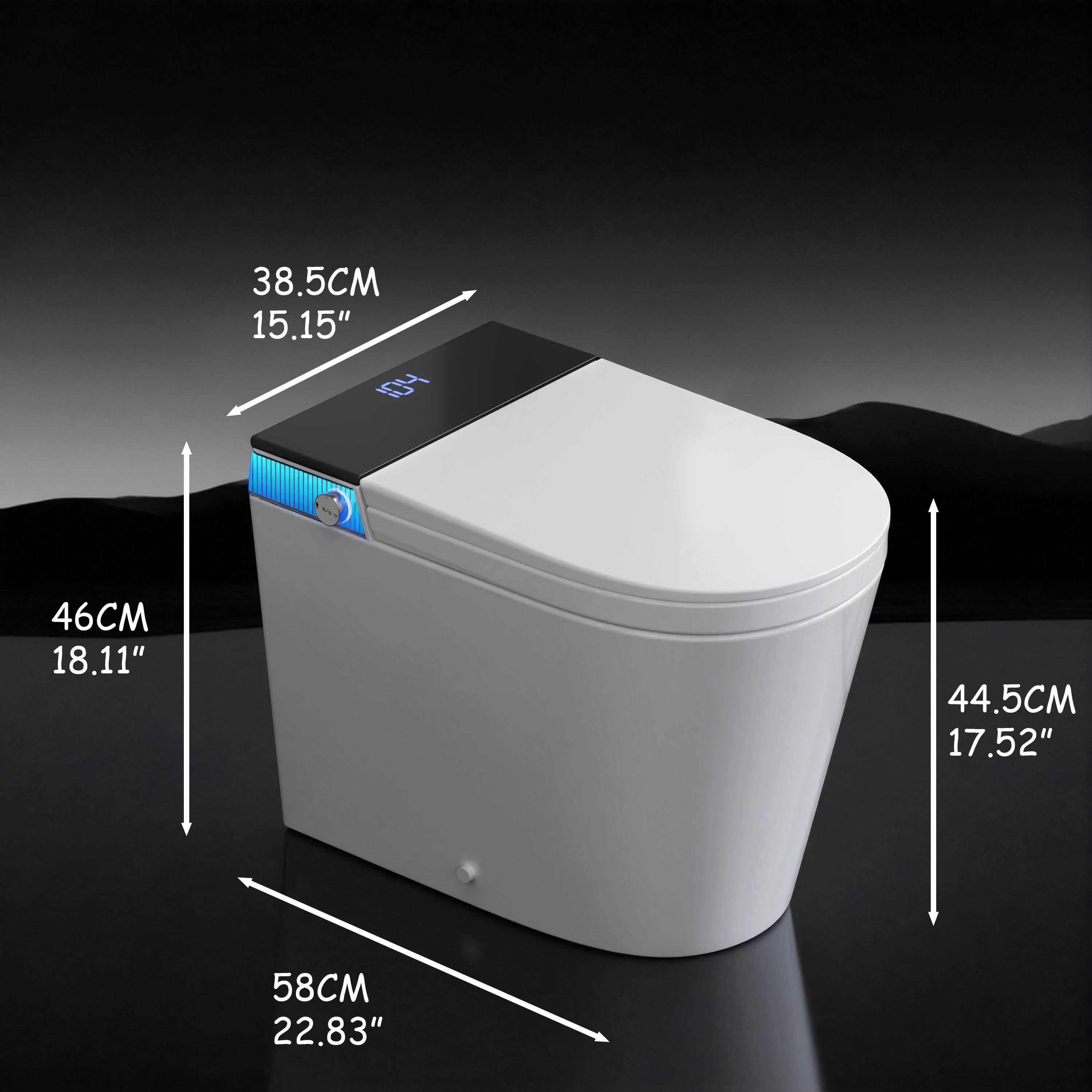 38.5CM 15.15"  
46CM 18.11"  
44.5CM 17.52"  
58CM 22.83"