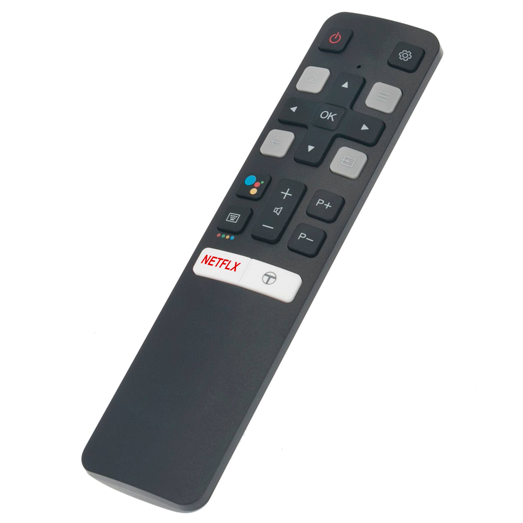 Angle. ALLIMITY - ERC802V Voice Replacement Remote, Fit for Hitachi Android TV LD50HTS12U LD55HTS12U LD65HTS12U LD75HTS12U LD50HTS12U-CO - Black.