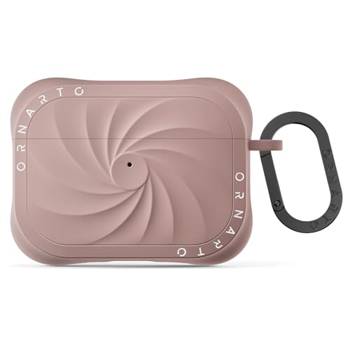 Alt View 1. Ornarto - ORNARTO Vortuxe for AirPods Pro 3 Case and Silicone for iPhone 17 Pro Max Case in Latte - Latte.