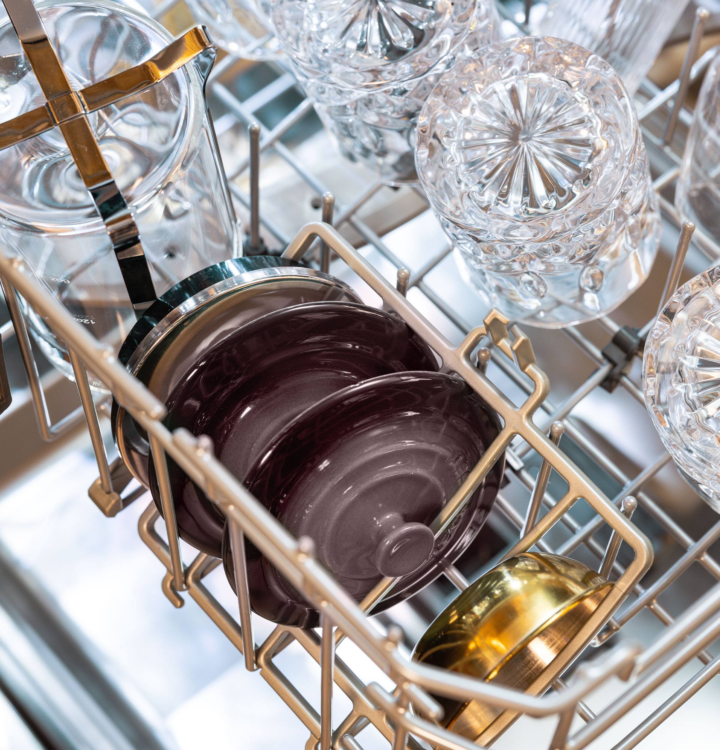 Alt View 6. Monogram - 24" Top Control Smart Built-In Stainless Steel Tub Dishwasher w/ Adjustable 3rd Rack, 37 dBA, and Advanced Water System - Custom Panel Ready.