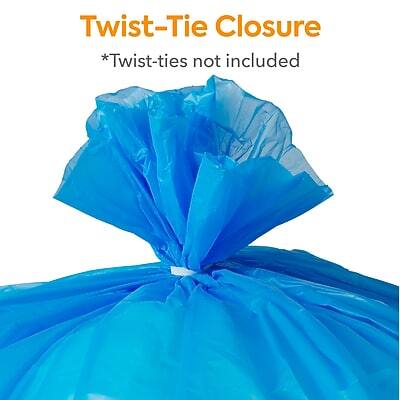 Twist-Tie Closure  
*Twist-ties not included