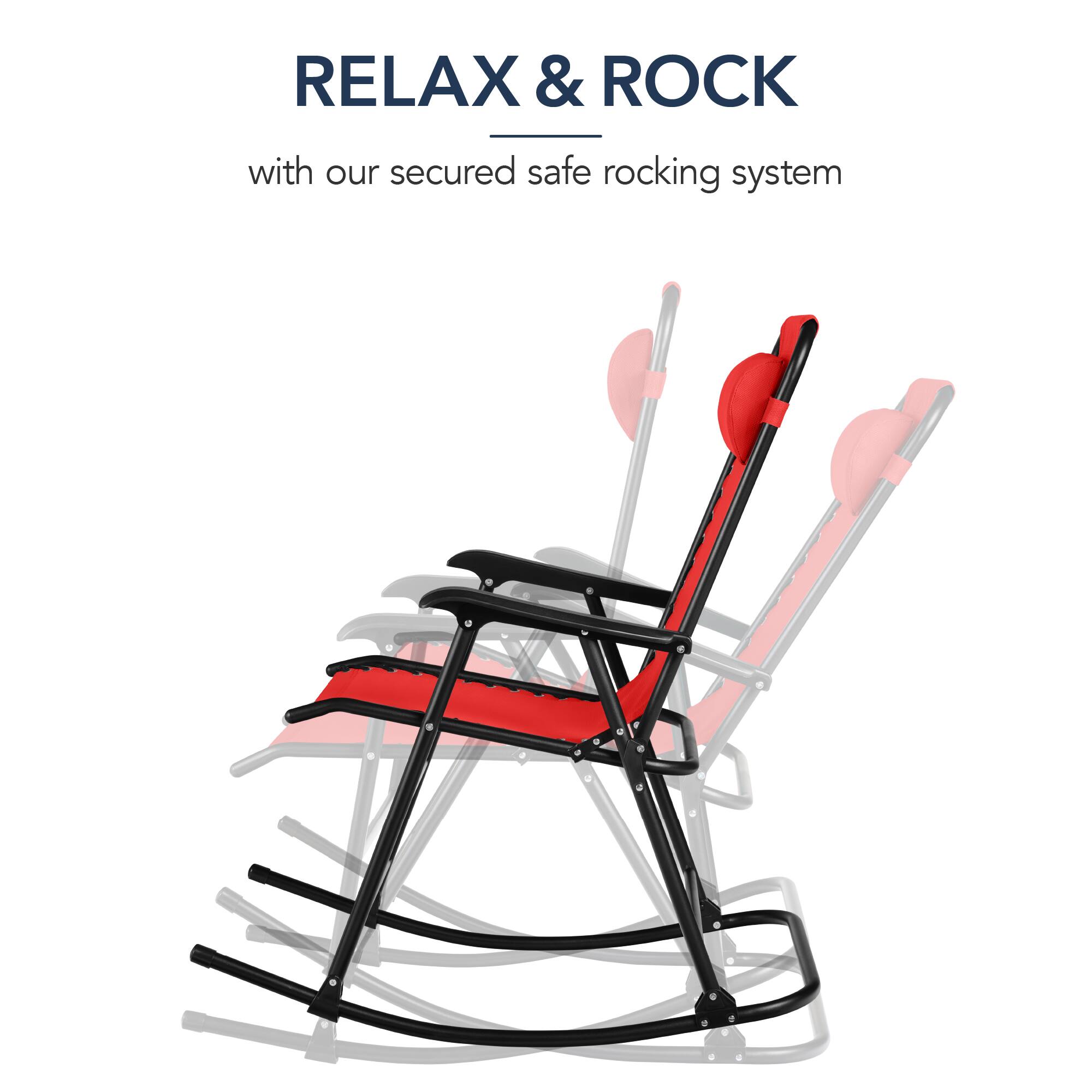 RELAX & ROCK  
with our secured safe rocking system