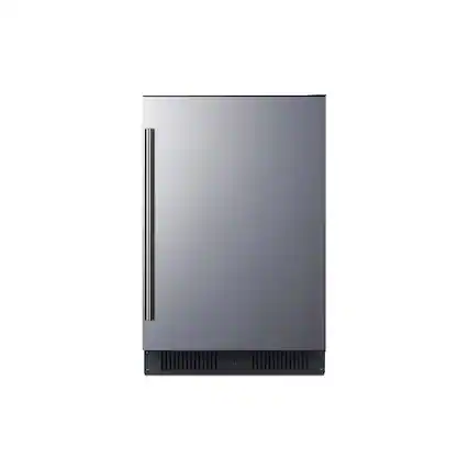 Front. SUMMIT - 21" Wide Outdoor All-Refrigerator, ADA Compliant - Steel.