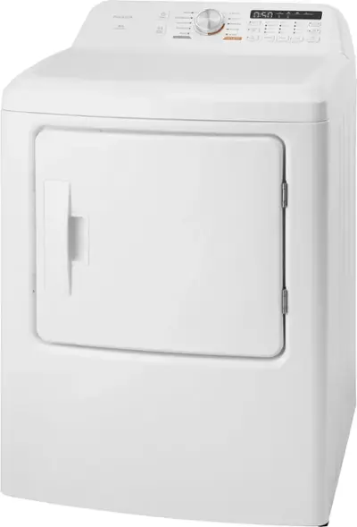 Insignia™ - 7 Cu. Ft. Electric Dryer with Sensor Dry - White