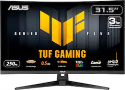 ASUS - TUF Gaming 32" FHD VA 250Hz 0.5ms Curved Gaming Monitor with FreeSync Premium and HDR (DisplayPort, HDMI) - Black - Front_Zoom