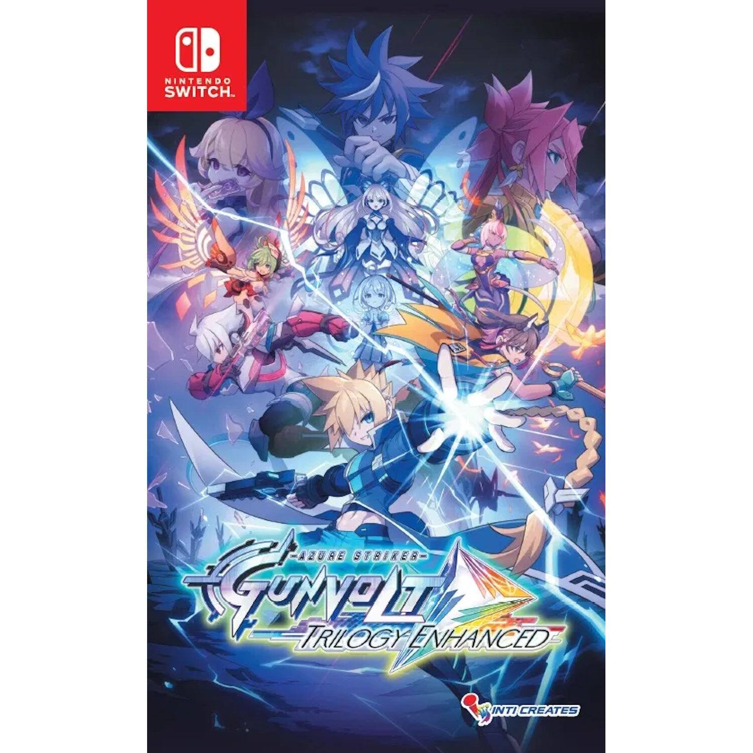Nintendo Switch - Azure Striker Gunvolt Trilogy Enhanced - Inti Creates