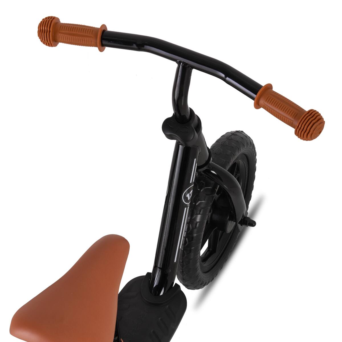 Alt View 2. JOYSTAR - JOYSTAR Roller 10" Toddler Balance Bike for Girls Boys, Ages 18 Months to 5 Years, Kids Push Bike with Footrest, Black - Black.