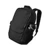 Front. ALPAKA - Elements Backpack Pro Laptop Backpack Fits 16'' Laptop with Dual Bottle Pockets, Travel Backpack for Men - Black Axoflux 600D.