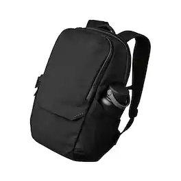 ALPAKA - Elements Backpack Pro Laptop Backpack Fits 16'' Laptop with Dual Bottle Pockets, Travel Backpack for Men - Black Axoflux 600D