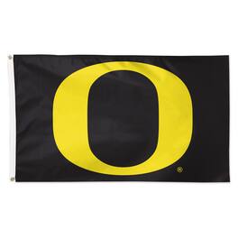 WinCraft - Oregon Ducks 3' x 5' Single-Sided Vibrant Deluxe Flag - Black