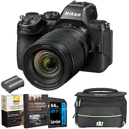 Bundle - Nikon - Z5II FX Full-Frame Mirrorless Camera w/ 24-105mm Lens Kit + Deco Essentials eBook Package
