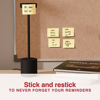 HR. Jane Ext. 104

Team Meeting
6:30 PM

Sales Report

Stick and restick
TO NEVER FORGET YOUR REMINDERS