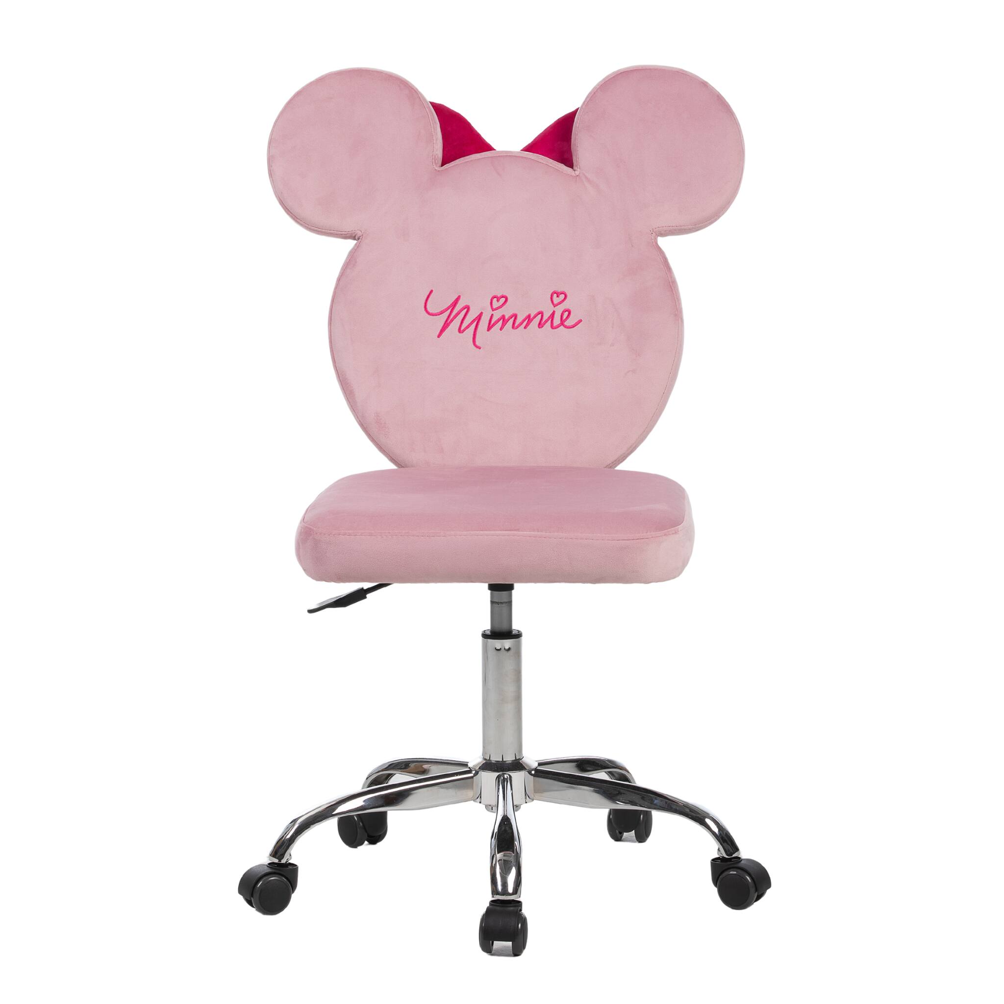 Impressions Vanity Co. - Minnie Mouse Swivel Vanity Chair - PInk