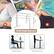 Neck Pain
Waist Fatigue
Obesity
Flexible Height Adjustment
27.6" - 45.3"
Sitting Mode
18" - 24"
Standing Mode
18" - 24"