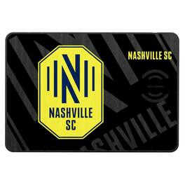 Keyscaper - Nashville SC Mono Tilt Logo Wireless Charger & Mouse Pad - Multicolor