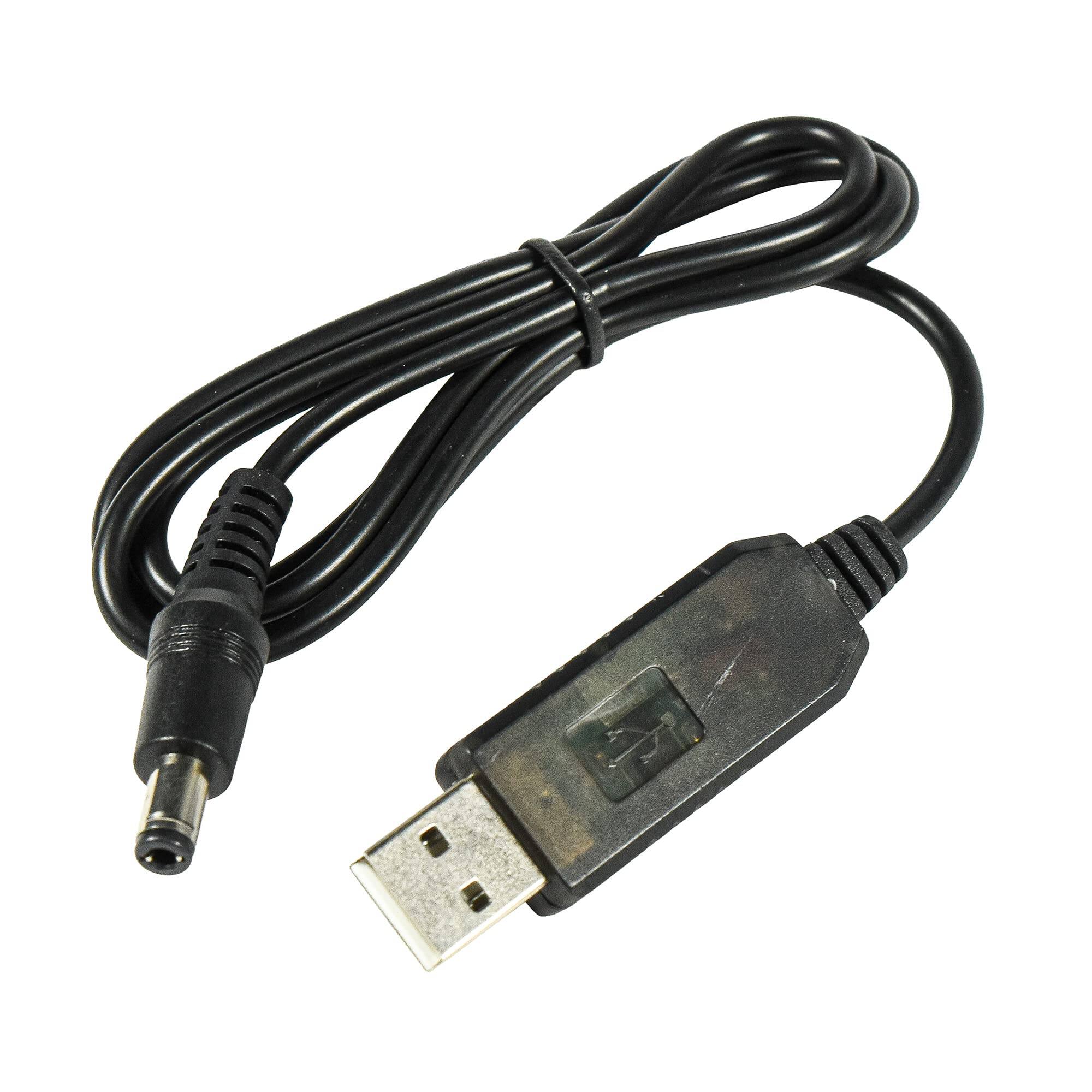 Back. HQRP - 5V USB to DC 12V Step-Up Module Converter Cable for Household Electronics, Mobley Device, Portable DVD Player.