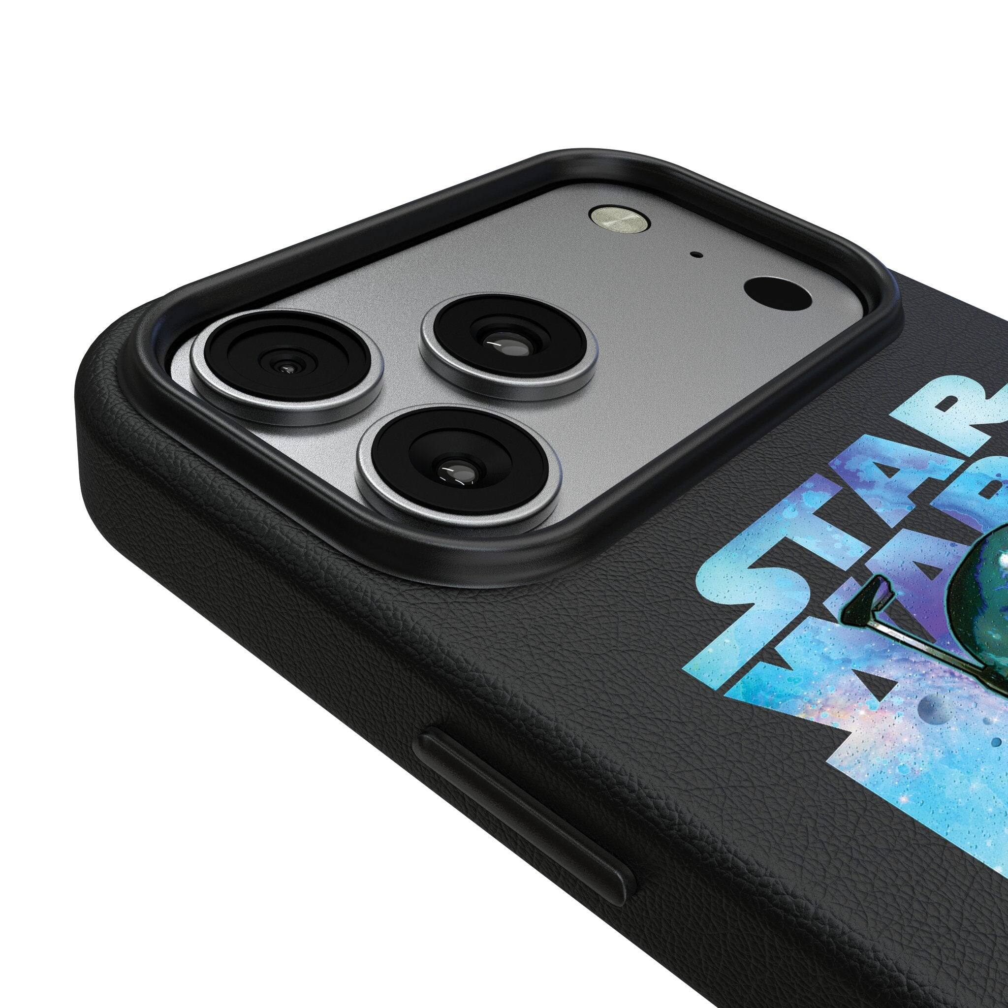 Left. Keyscaper - Star Wars: The Empire Strikes Back Portrait Collage MagSafe Compatible Phone Case - Apple iPhone 17 Pro - Boba Fett.