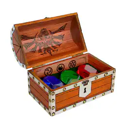 Pyramid America - The Legend of Zelda 3-Piece Rupee Treasure Chest Replica - Brown
